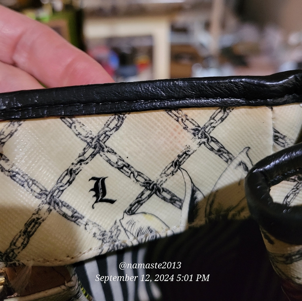 L.A.M.B. by Gwen Stefani Richmond Marigold Satchel Leather PVC Designer Bag #43] - Picture 6 of 17